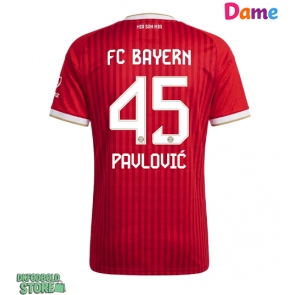 Bayern Munich Aleksandar Pavlovic #45 Replika Hjemmebanetrøje Dame 2026-27 Kortærmet